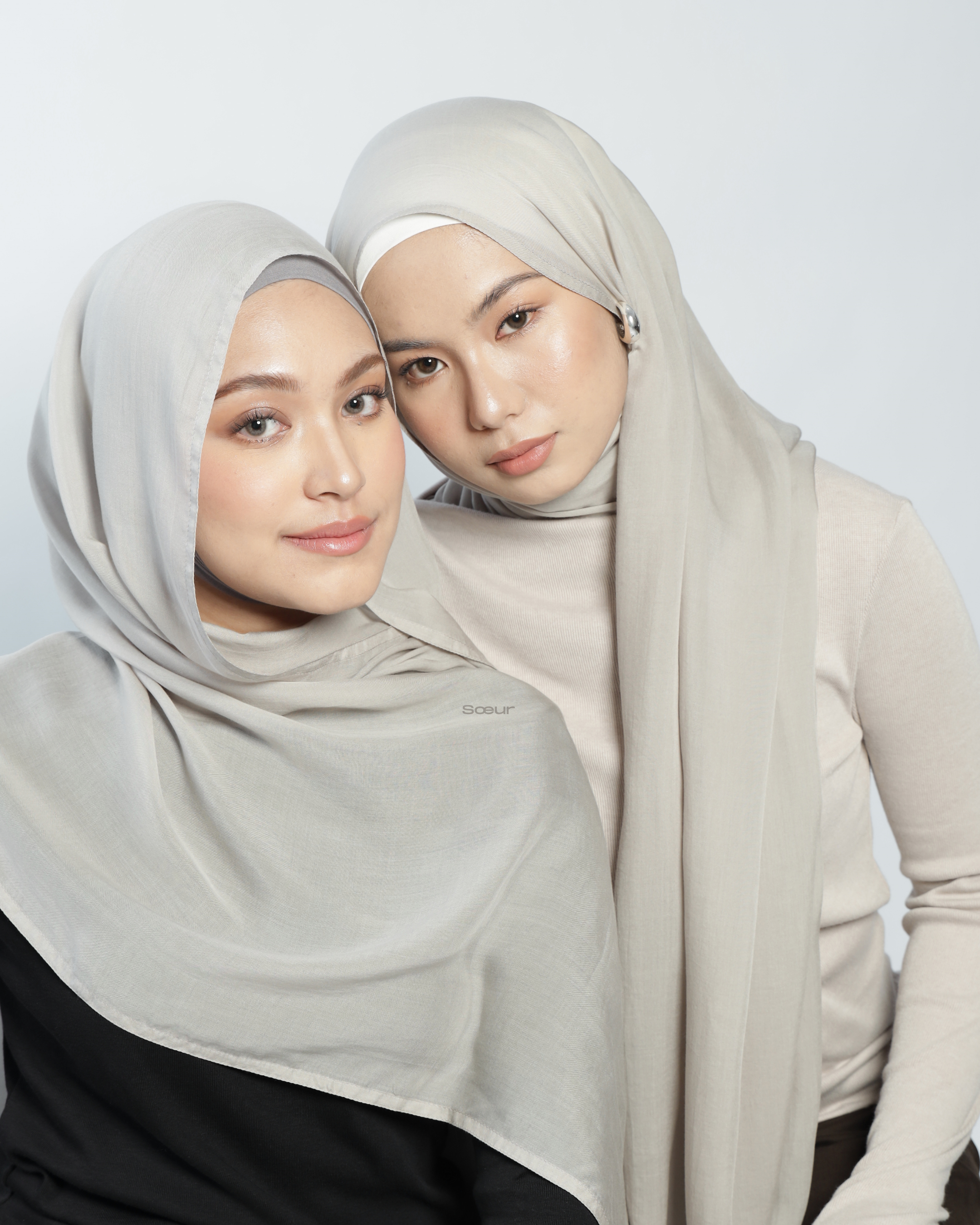Tencel Lyocell pashmina in soft sage